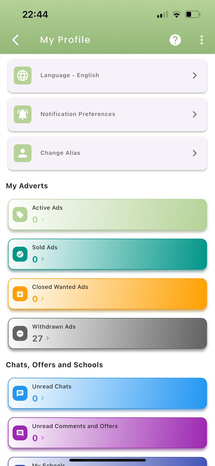 Schooly Screenshot - Notifications